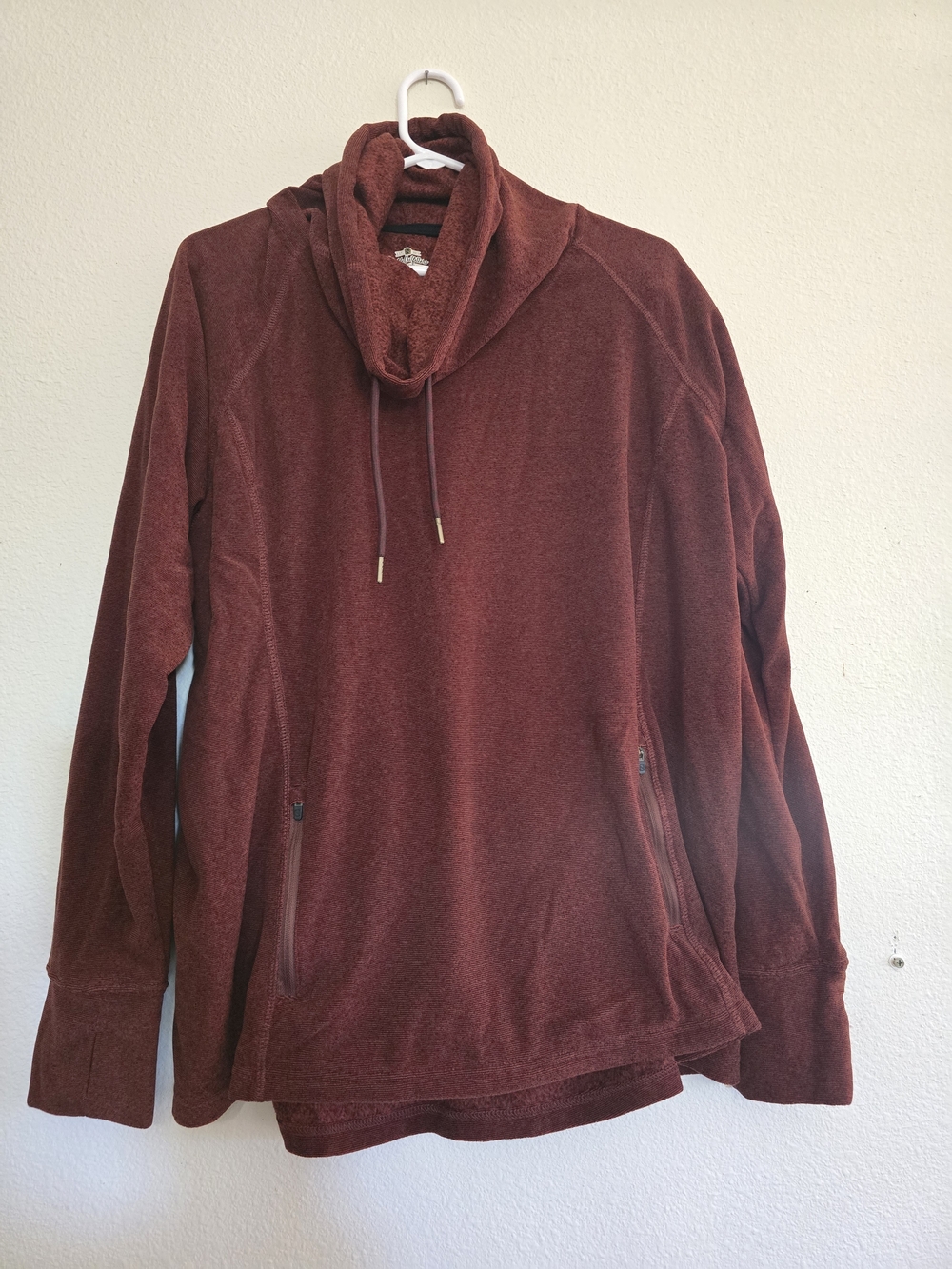 Cozy Burnt Orange Pullover Hoodie